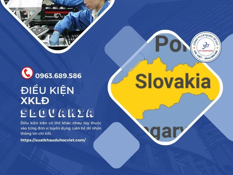Điều kiện đi xuất khẩu lao động Slovakia là gì?